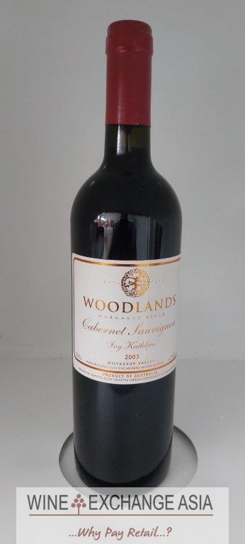 (image for) Woodlands Cabernet Sauvignon Ivy Kathleen Reserve 2003 (JH 94)